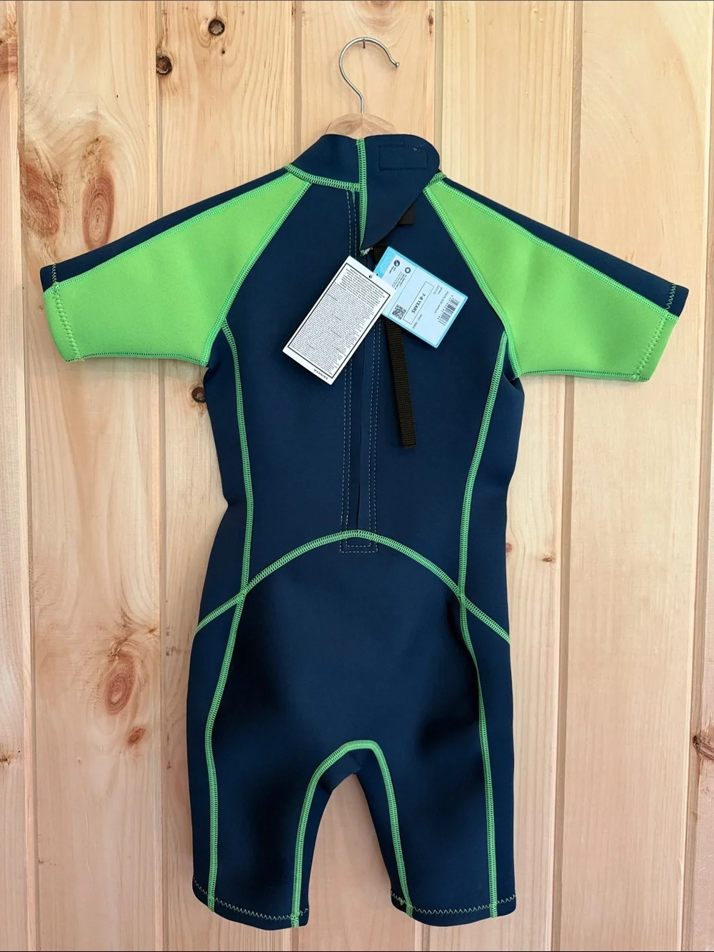 Mountain Warehouse 2.5/2mm NWT Unisex Kids Green Wetsuit